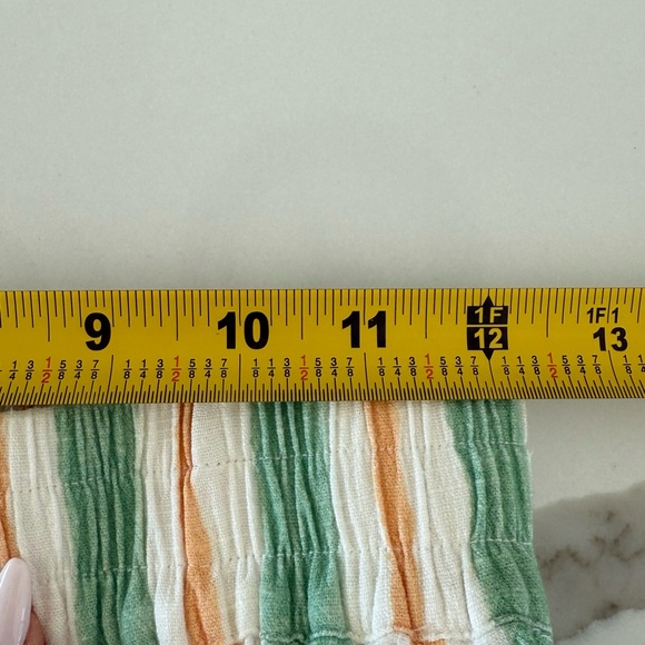 Anthropologie Noni Wide Leg Striped Linen Pants - Picture 5 of 5